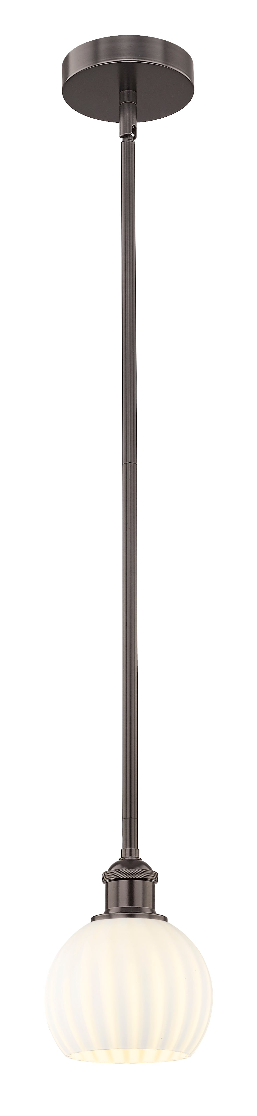 Edison Mini Pendant Antique Brass 6 Inch