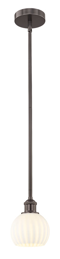 Edison Mini Pendant Antique Brass 6 Inch