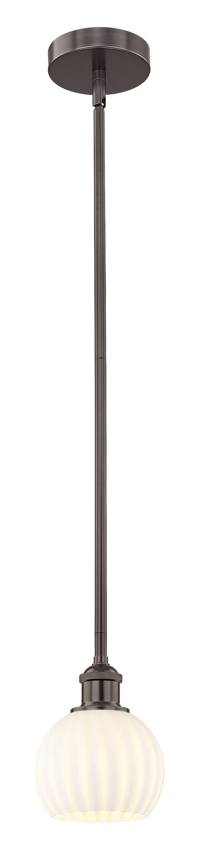 Edison Mini Pendant Antique Brass 6 Inch