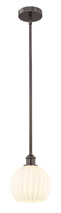 Edison Mini Pendant Antique Brass 8 Inch
