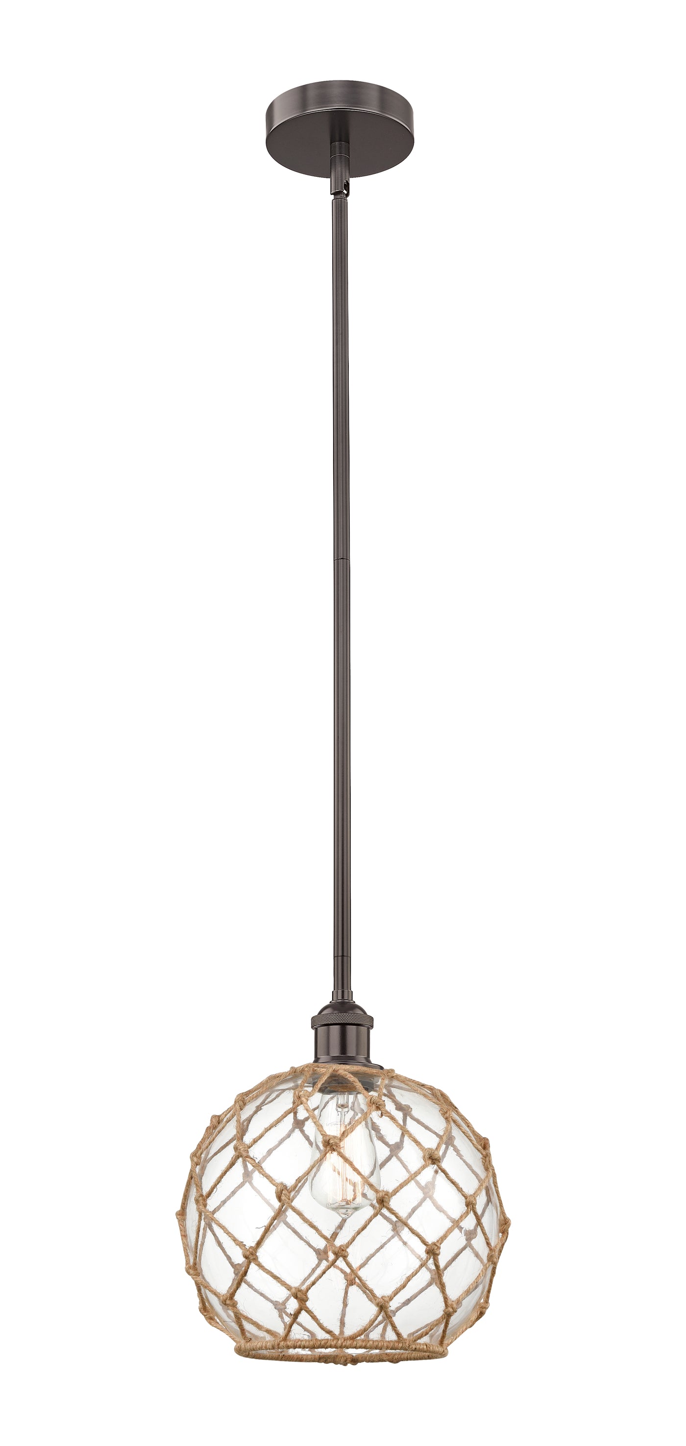 Edison Mini Pendant Antique Brass Cast