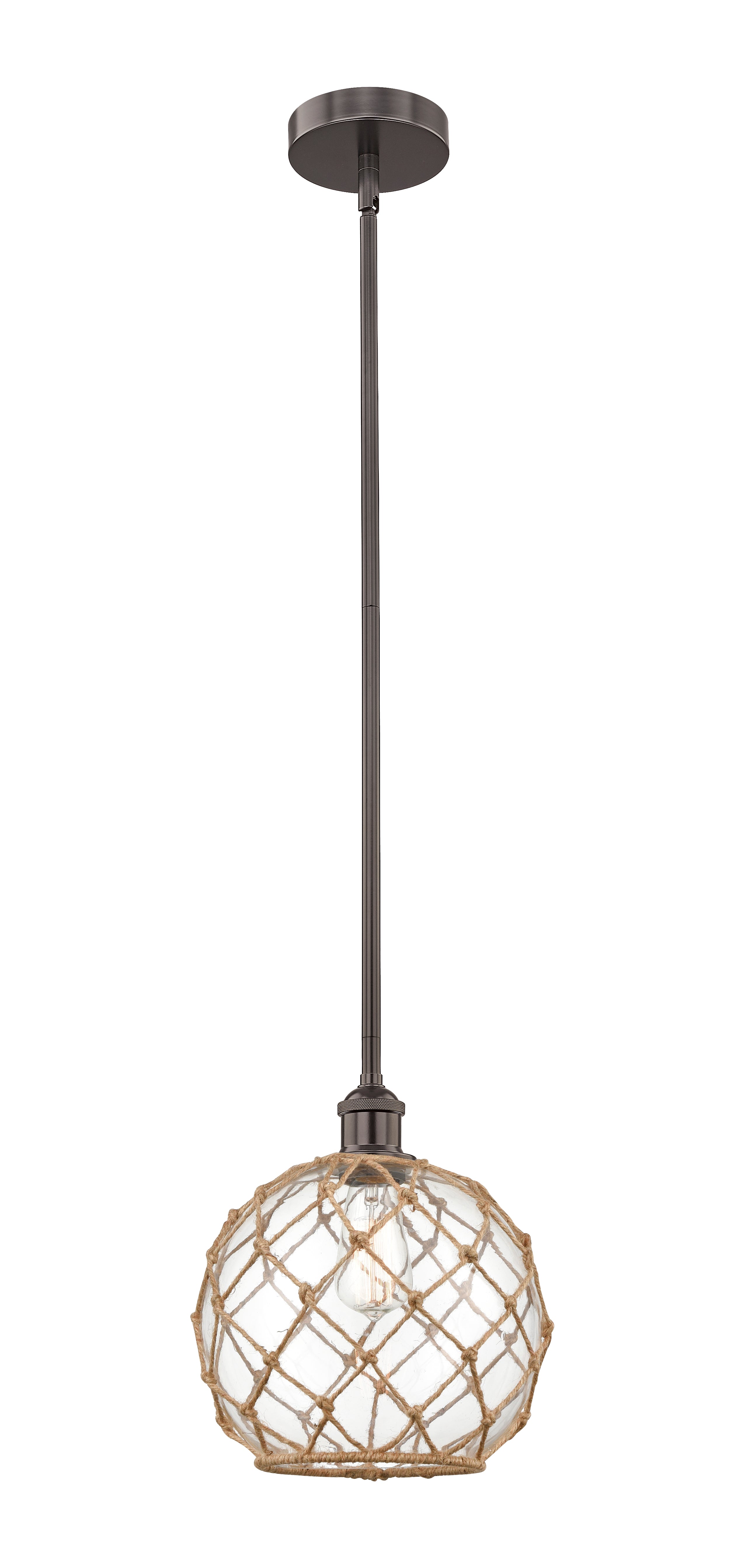 Edison Mini Pendant Antique Brass Finish