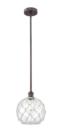 Edison Mini Pendant Antique Brass Cast