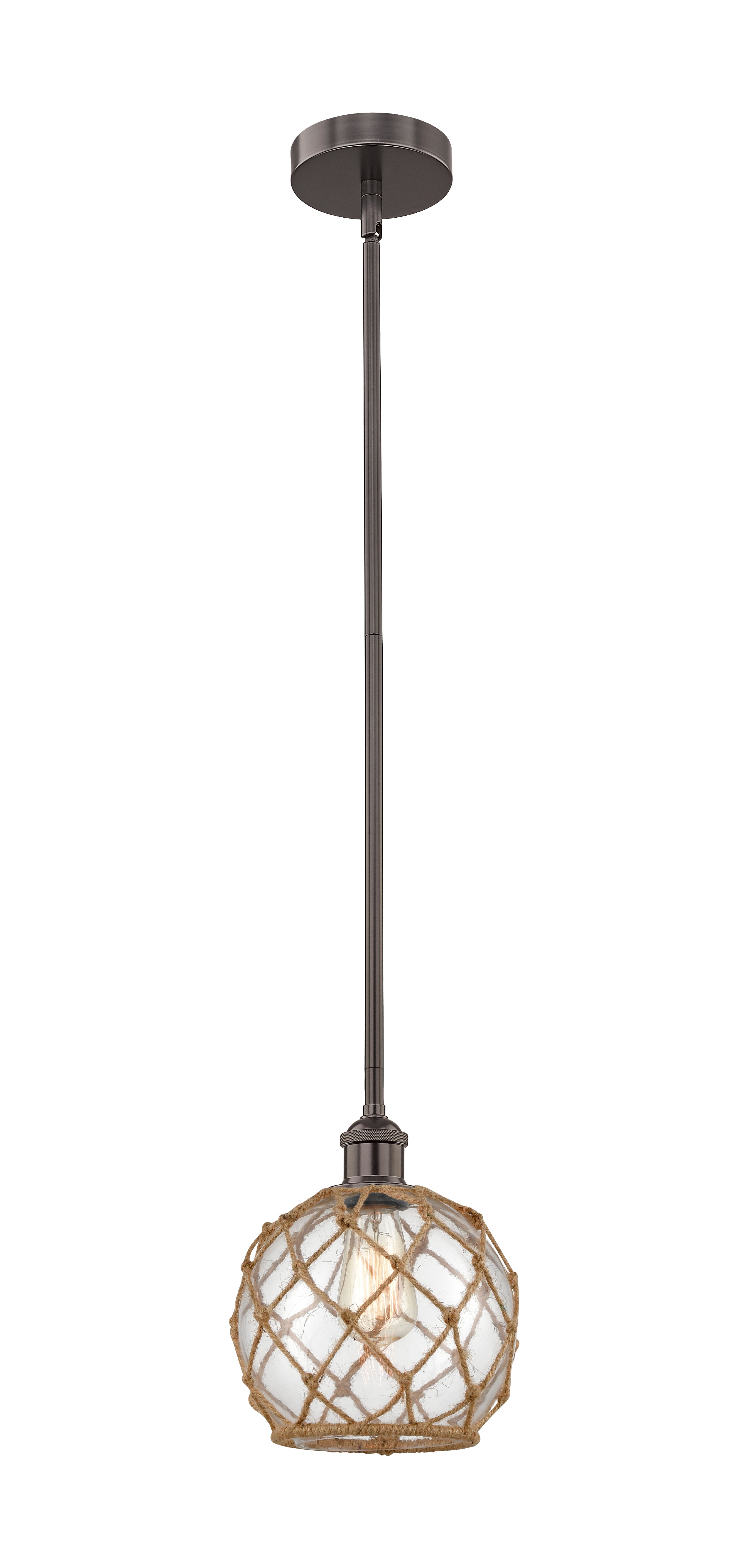 Edison Mini Pendant Antique Brass Cast