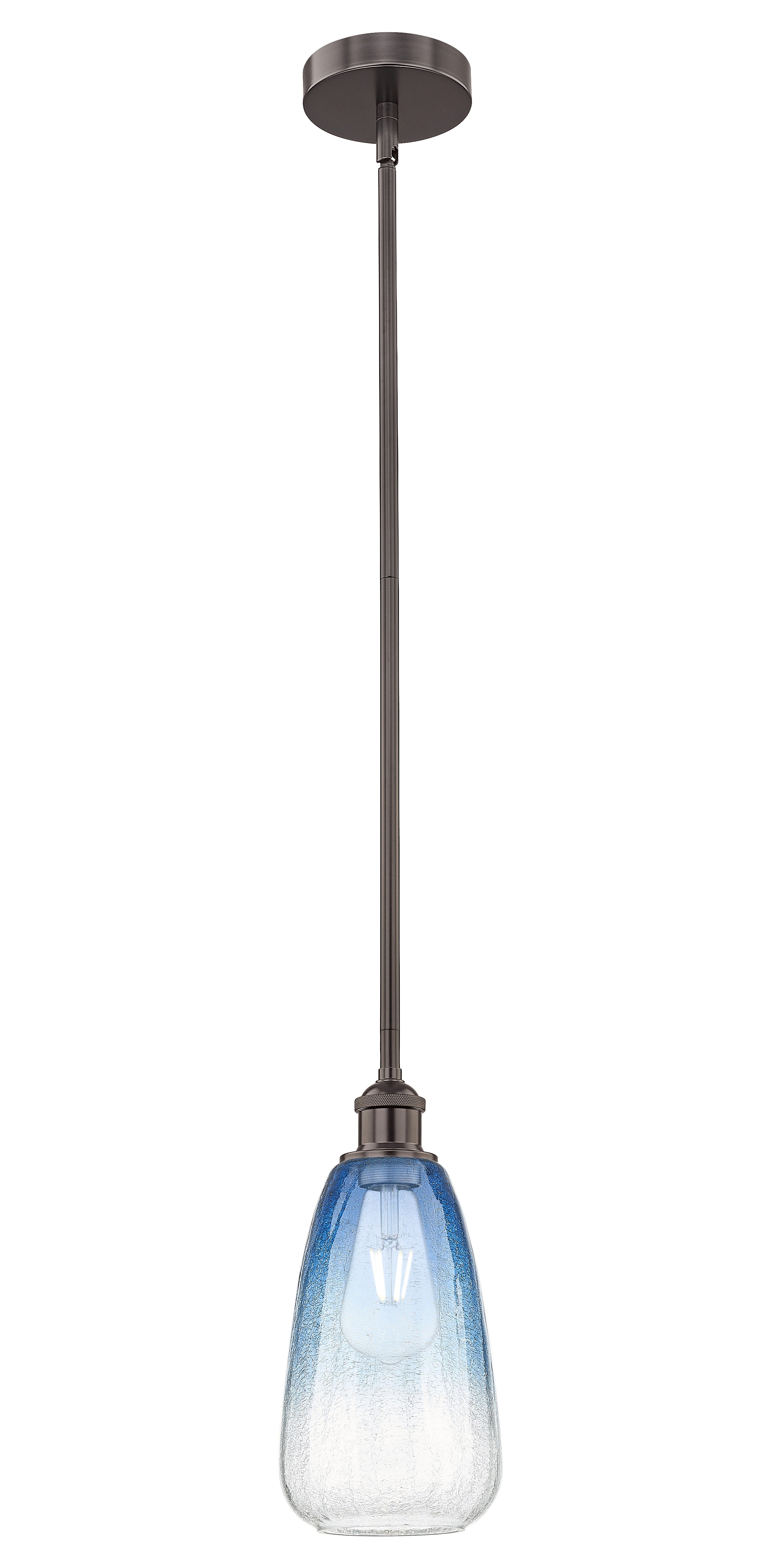 Edison Mini Pendant Antique Brass 6 Inch