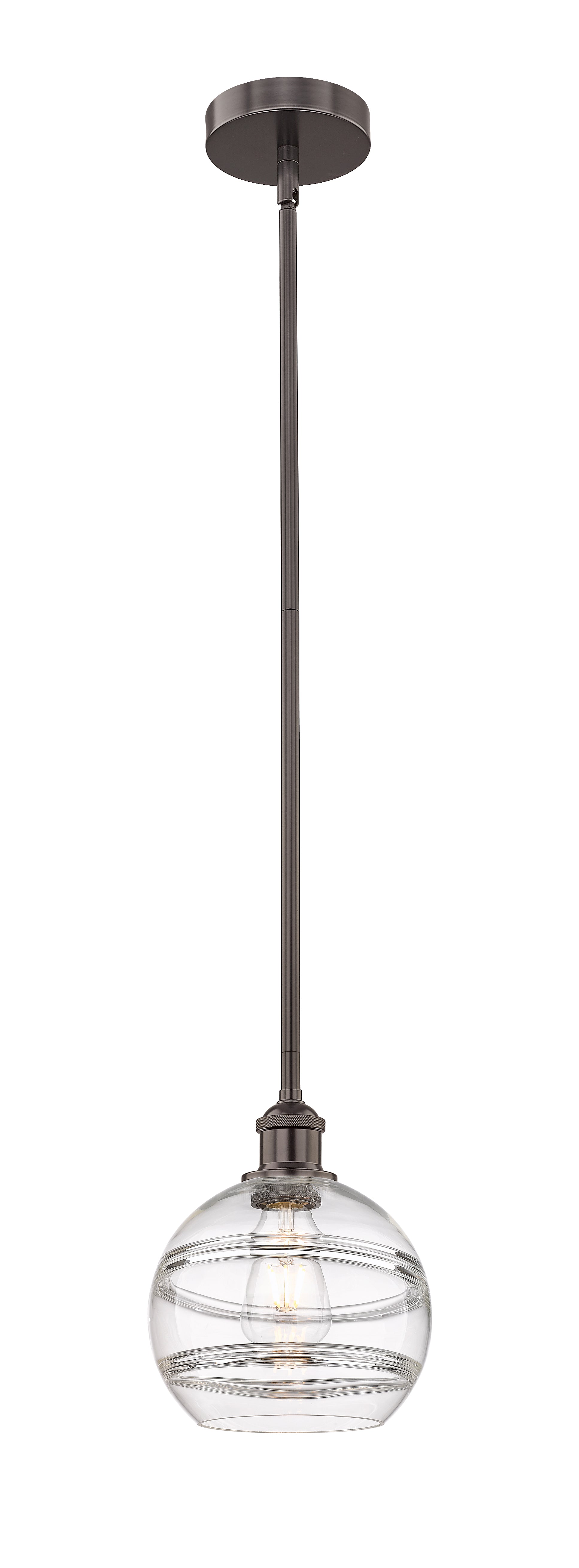 Edison Mini Pendant Antique Brass Finish