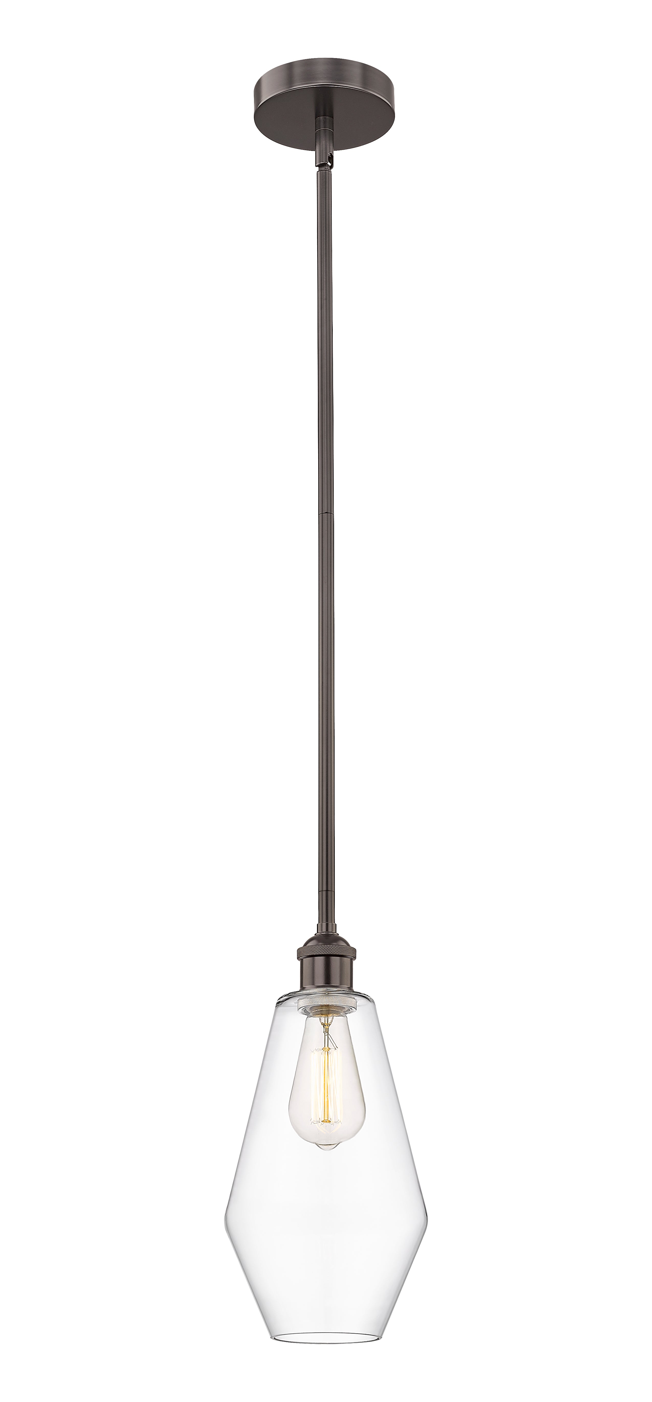Edison Mini Pendant Antique Brass Finish