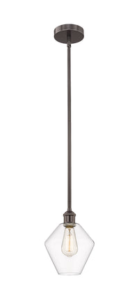 Edison Mini Pendant Antique Brass 8 Inch