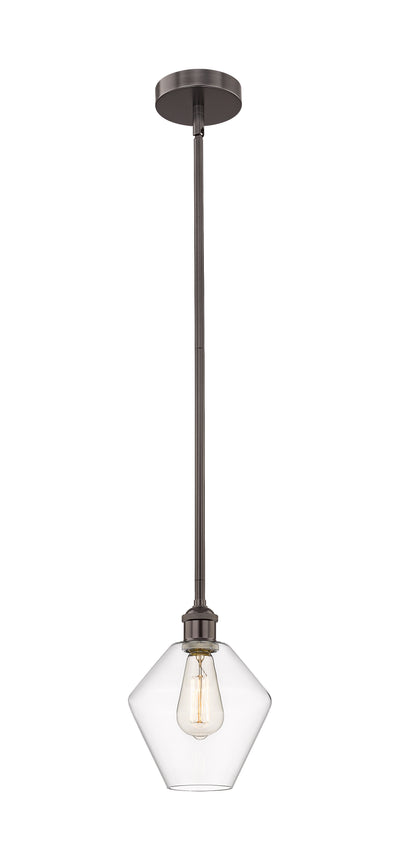 Edison Mini Pendant Antique Brass 8 Inch