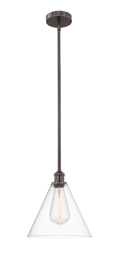 Edison Mini Pendant Antique Brass Glass