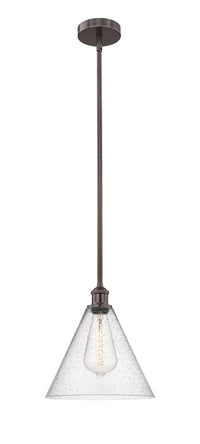 Edison Mini Pendant Antique Brass Glass