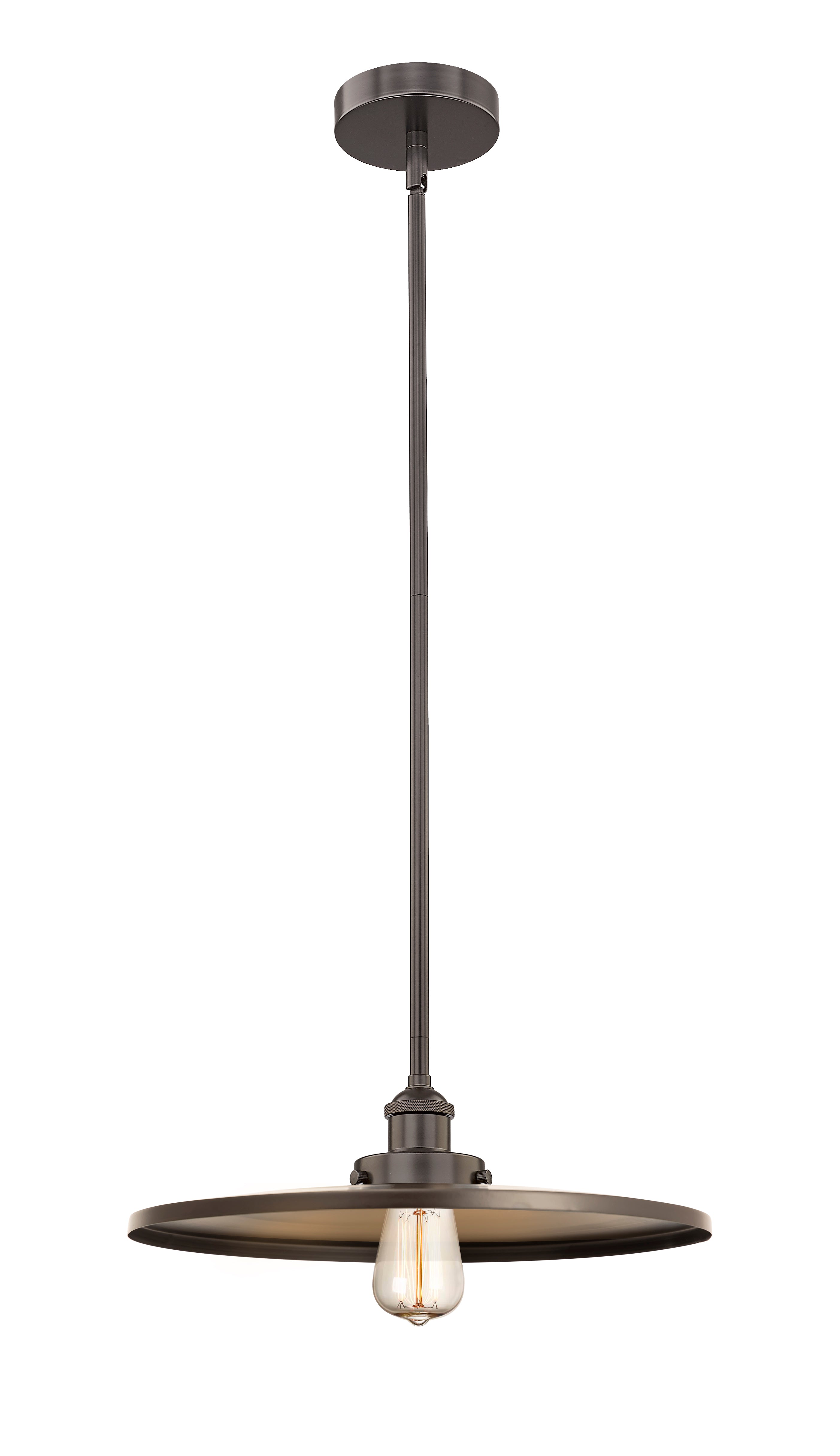 Edison Mini Pendant Brass Steel Finish