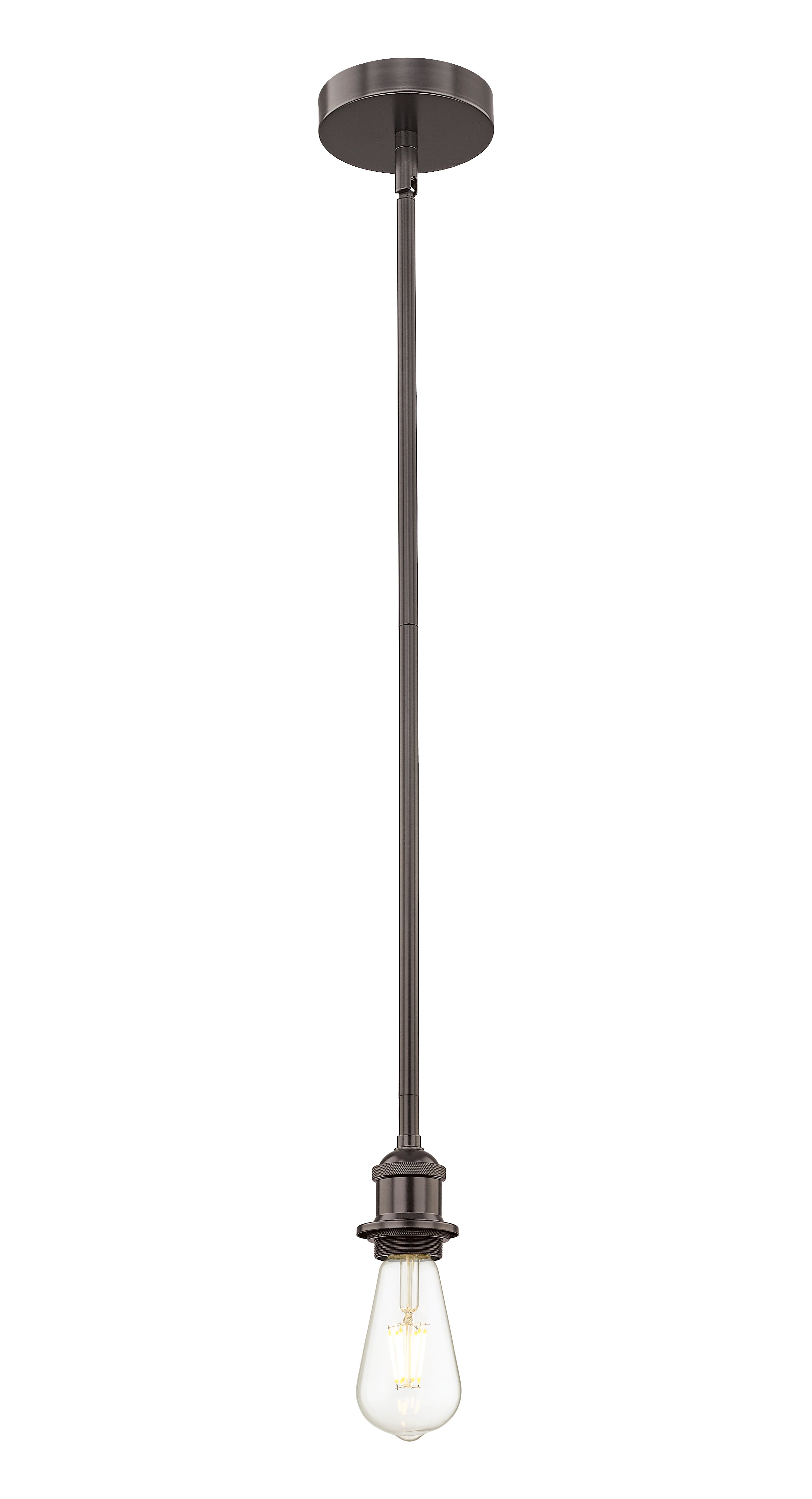 Edison Mini Pendant Antique Brass Steel