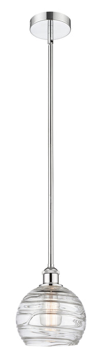 Edison Mini Pendant Antique Brass 8 Inch