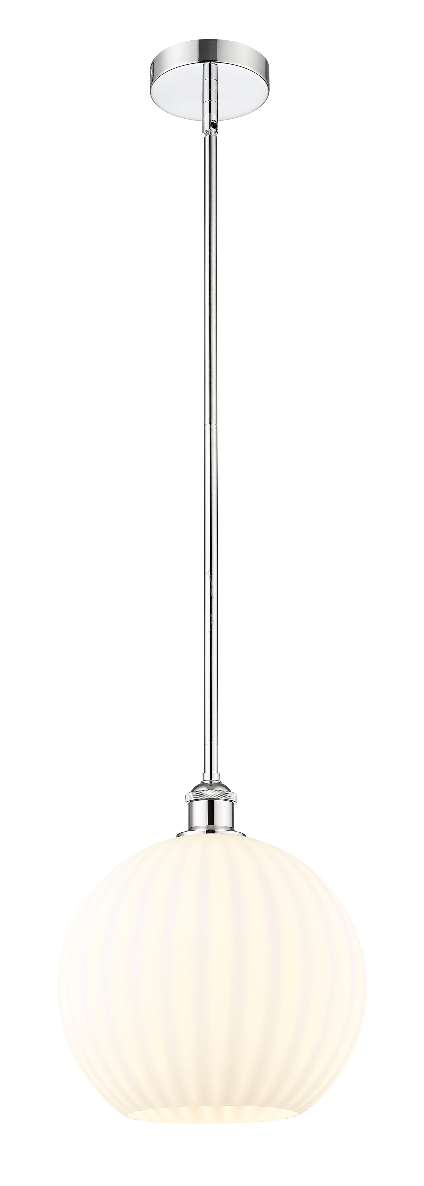 Edison Mini Pendant Cast Brass 12 Inch