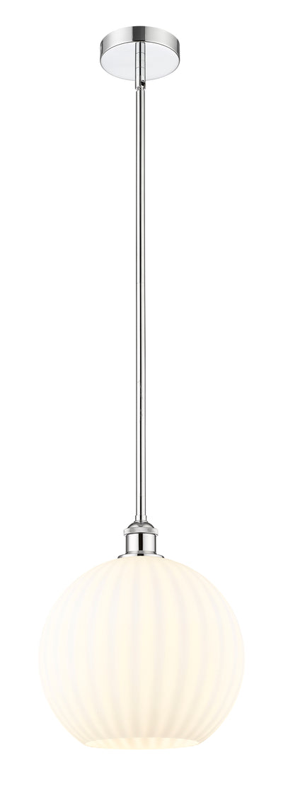 Edison Mini Pendant Cast Brass 12 Inch