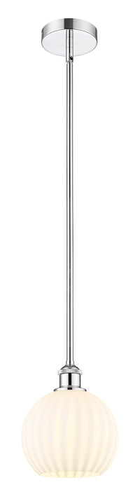 Edison Mini Pendant Antique Brass 8 Inch