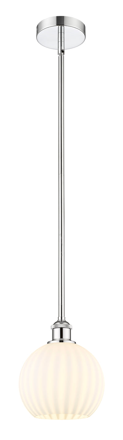 Edison Mini Pendant Antique Brass 8 Inch