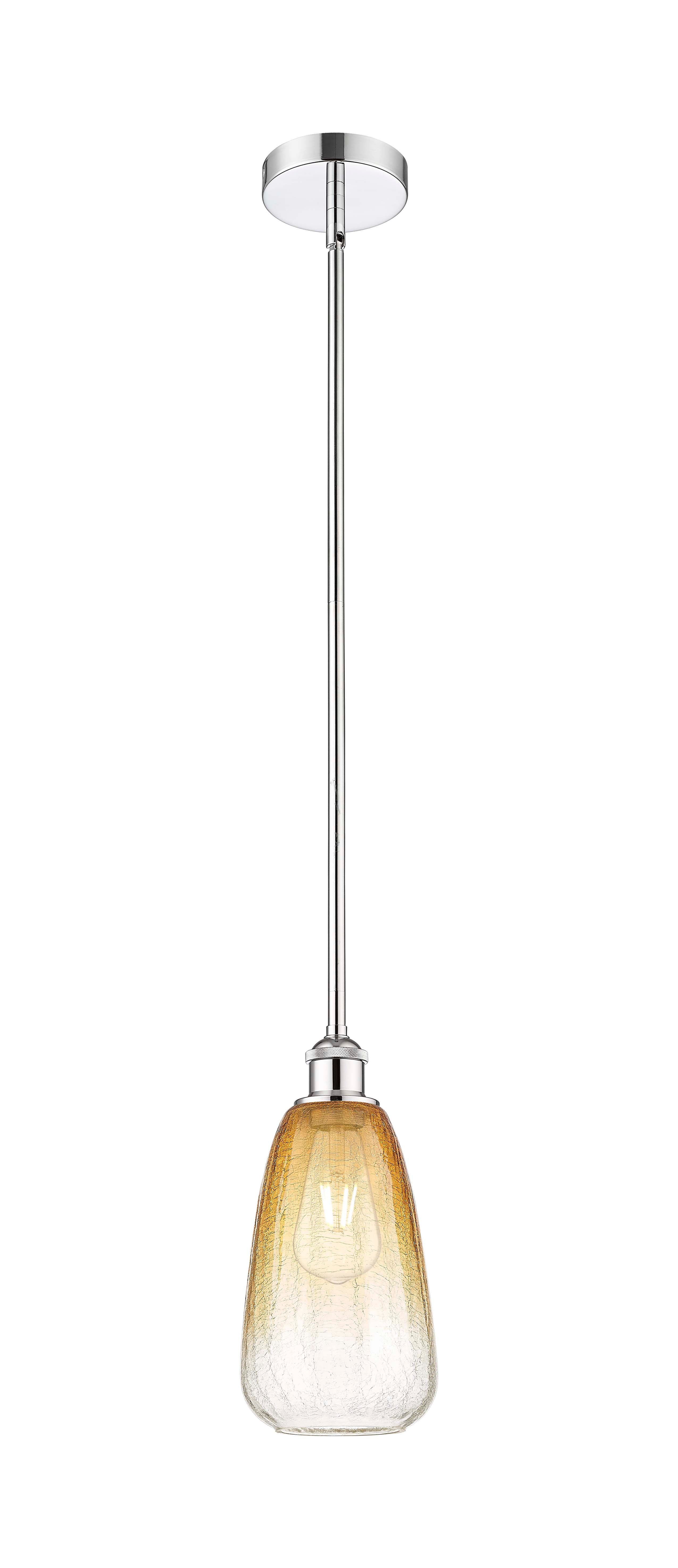 Edison Mini Pendant Antique Brass 6 Inch