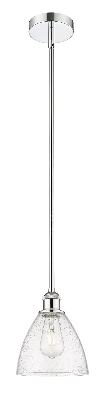 Edison Mini Pendant Antique Brass 9 Inches