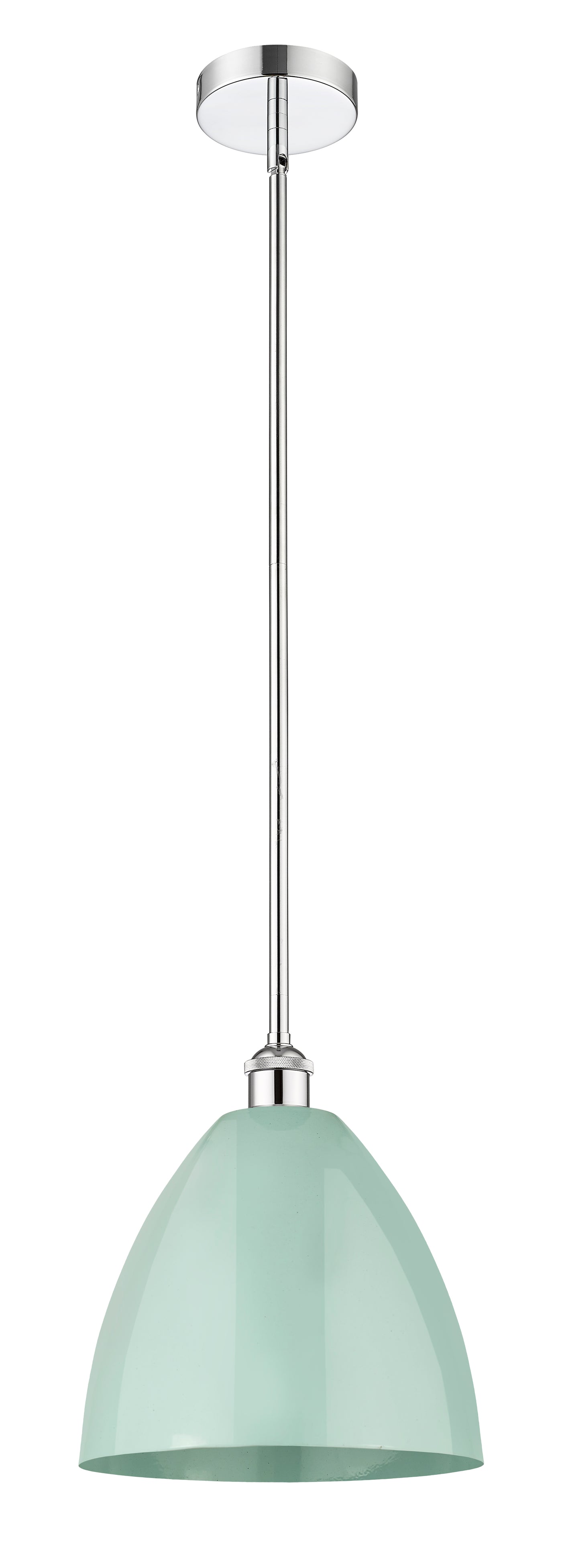 Edison Mini Pendant Cast Brass 12 Inch