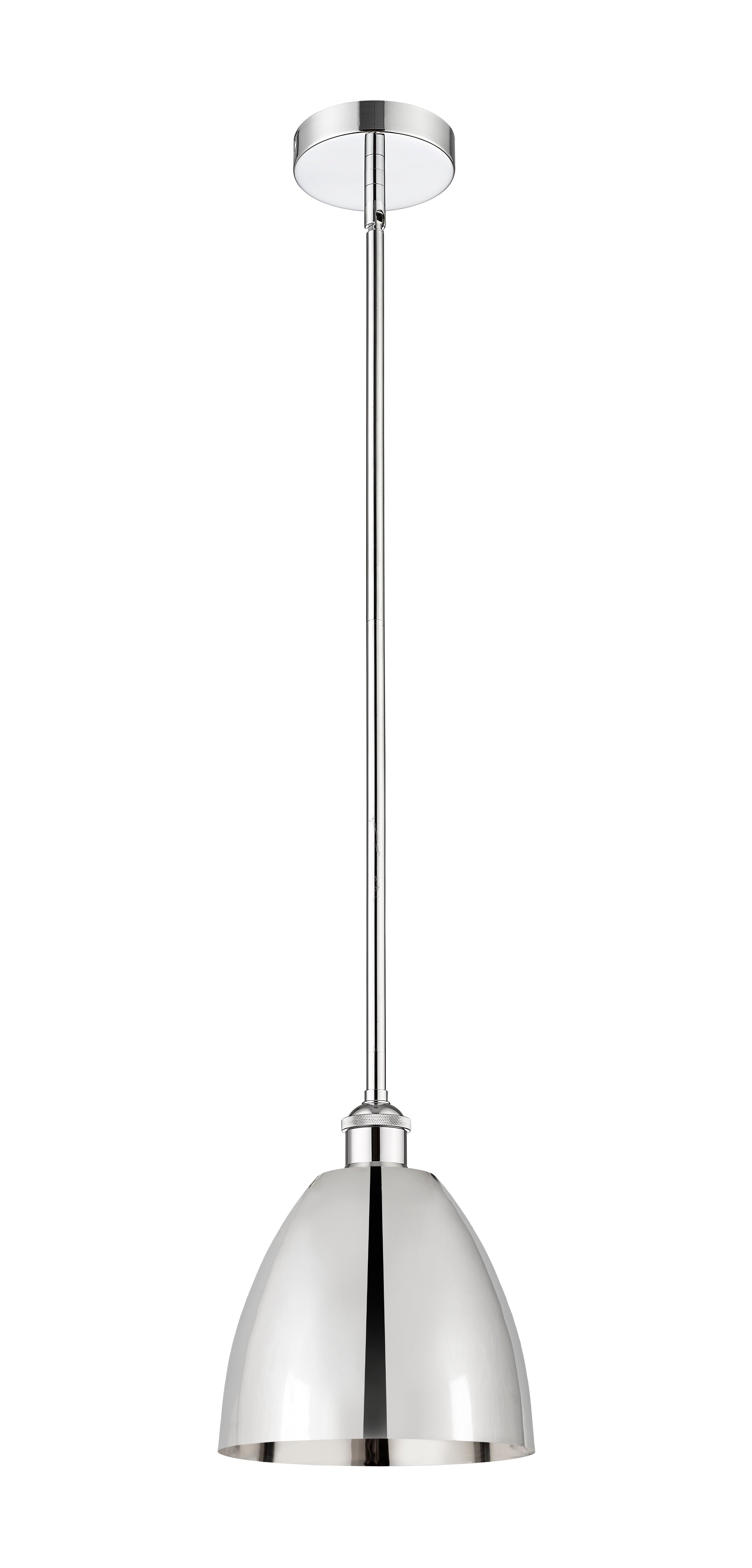 Edison Mini Pendant Antique Brass 9"