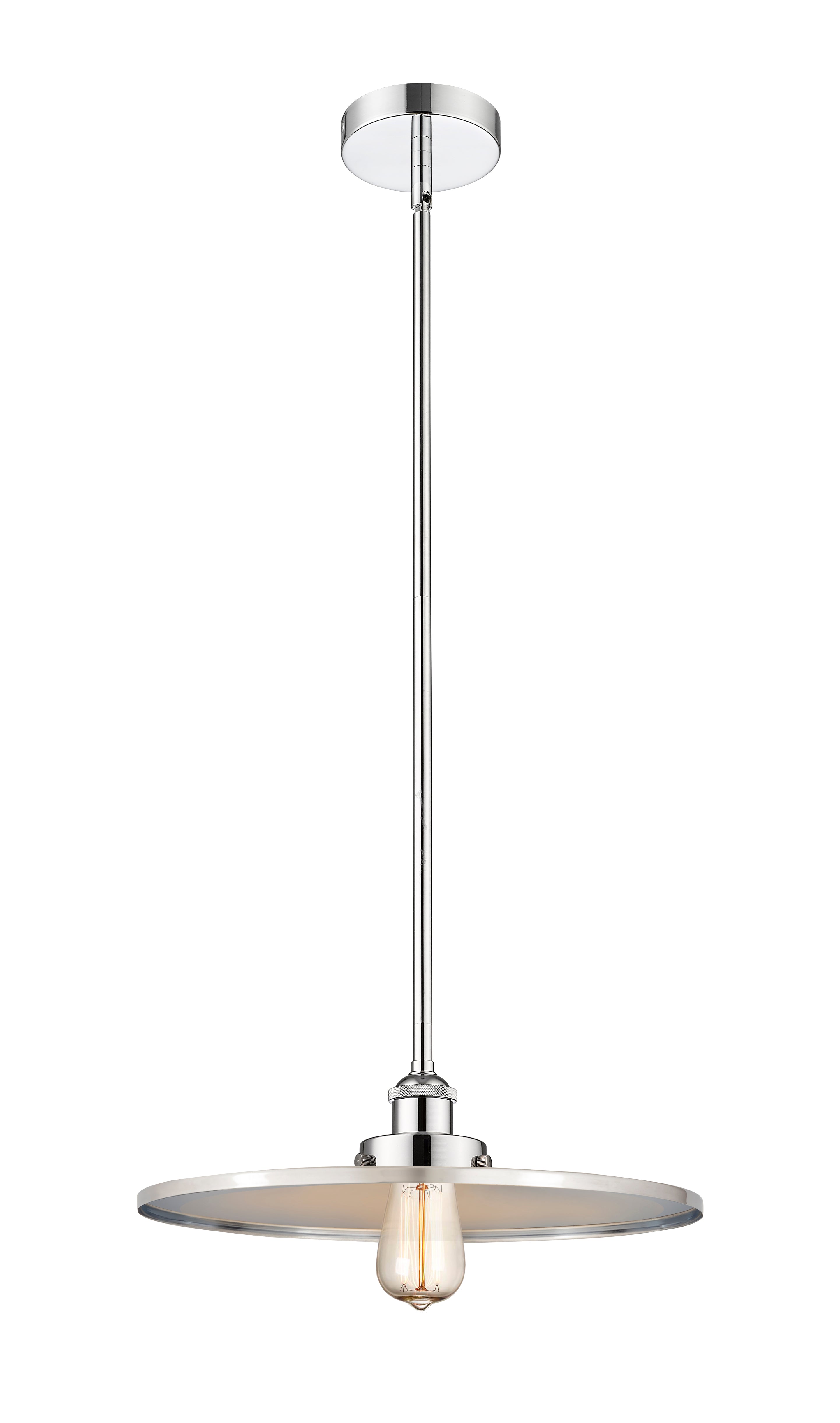 Edison Mini Pendant Brass Steel Finish