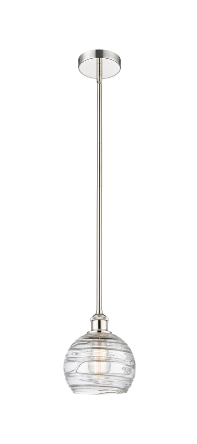 Edison Mini Pendant Antique Brass 8 Inch