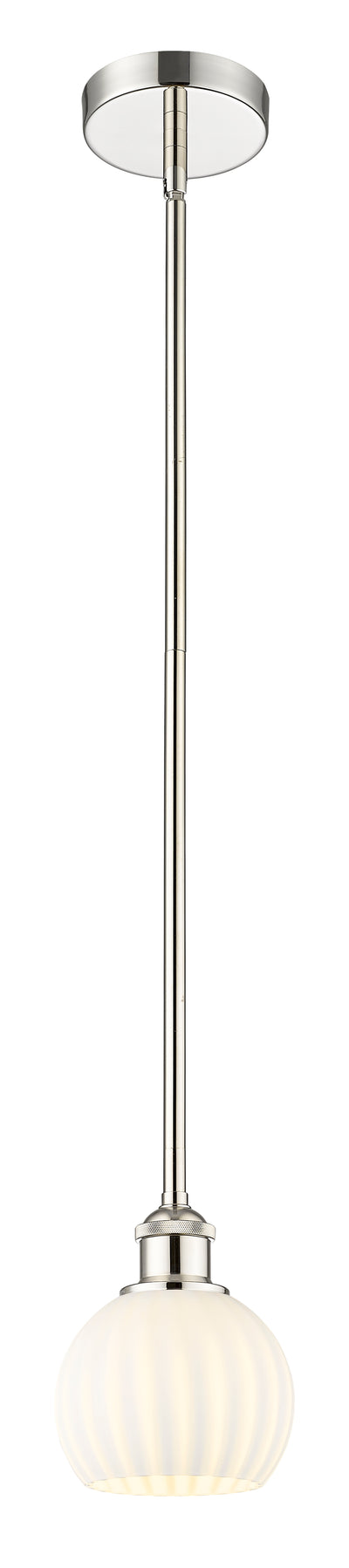 Edison Mini Pendant Antique Brass 6 Inch