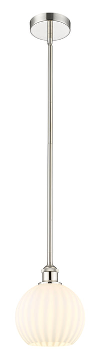 Edison Mini Pendant Antique Brass 8 Inch