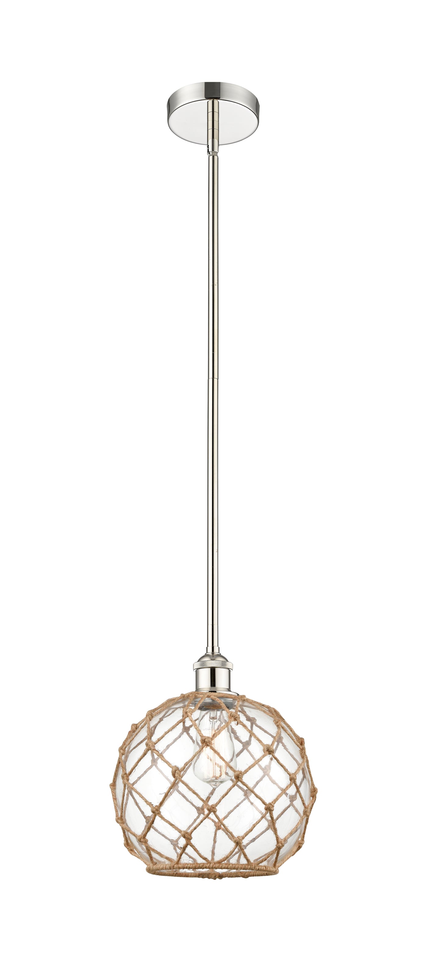 Edison Mini Pendant Antique Brass Finish