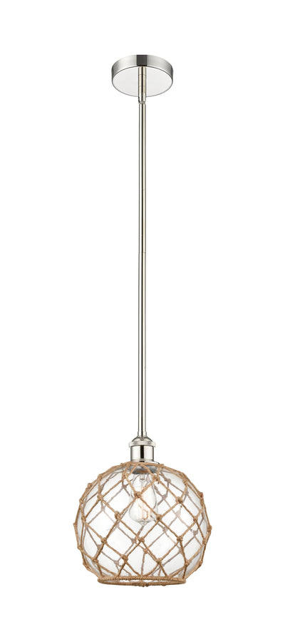 Edison Mini Pendant Antique Brass Finish