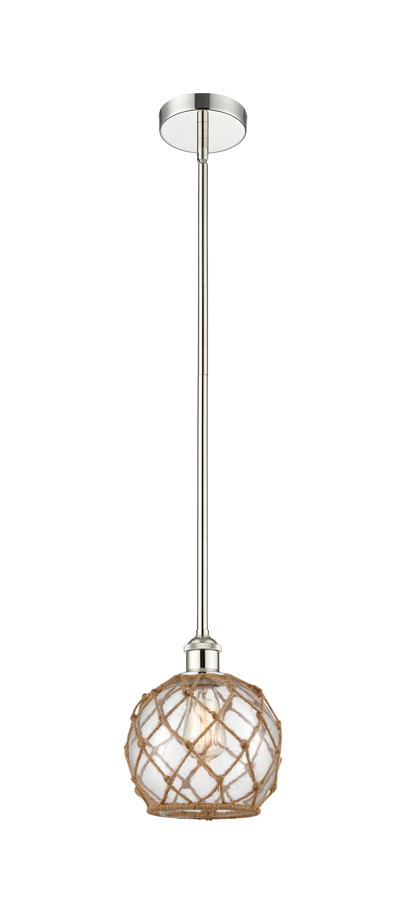 Edison Mini Pendant Antique Brass Cast