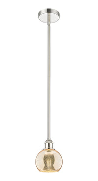 Edison Mini Pendant Antique Brass Finish