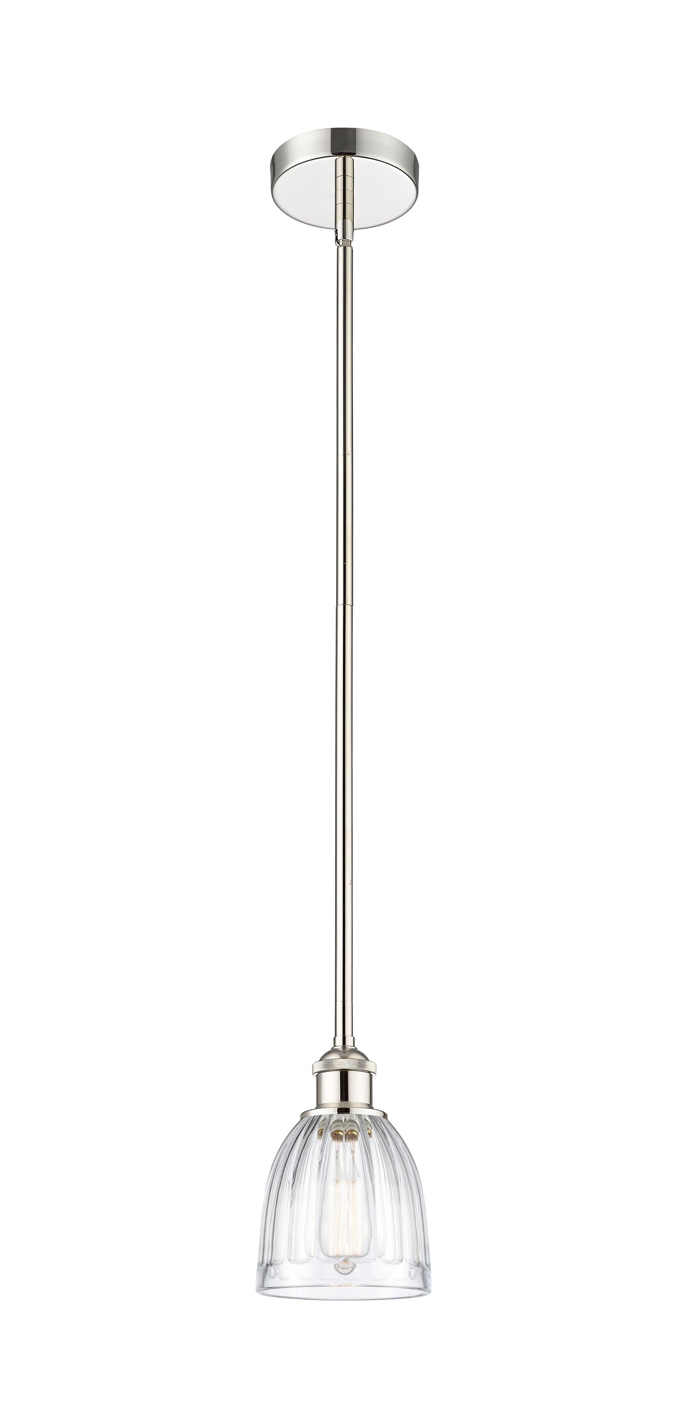Edison Mini Pendant Cast Brass Antique