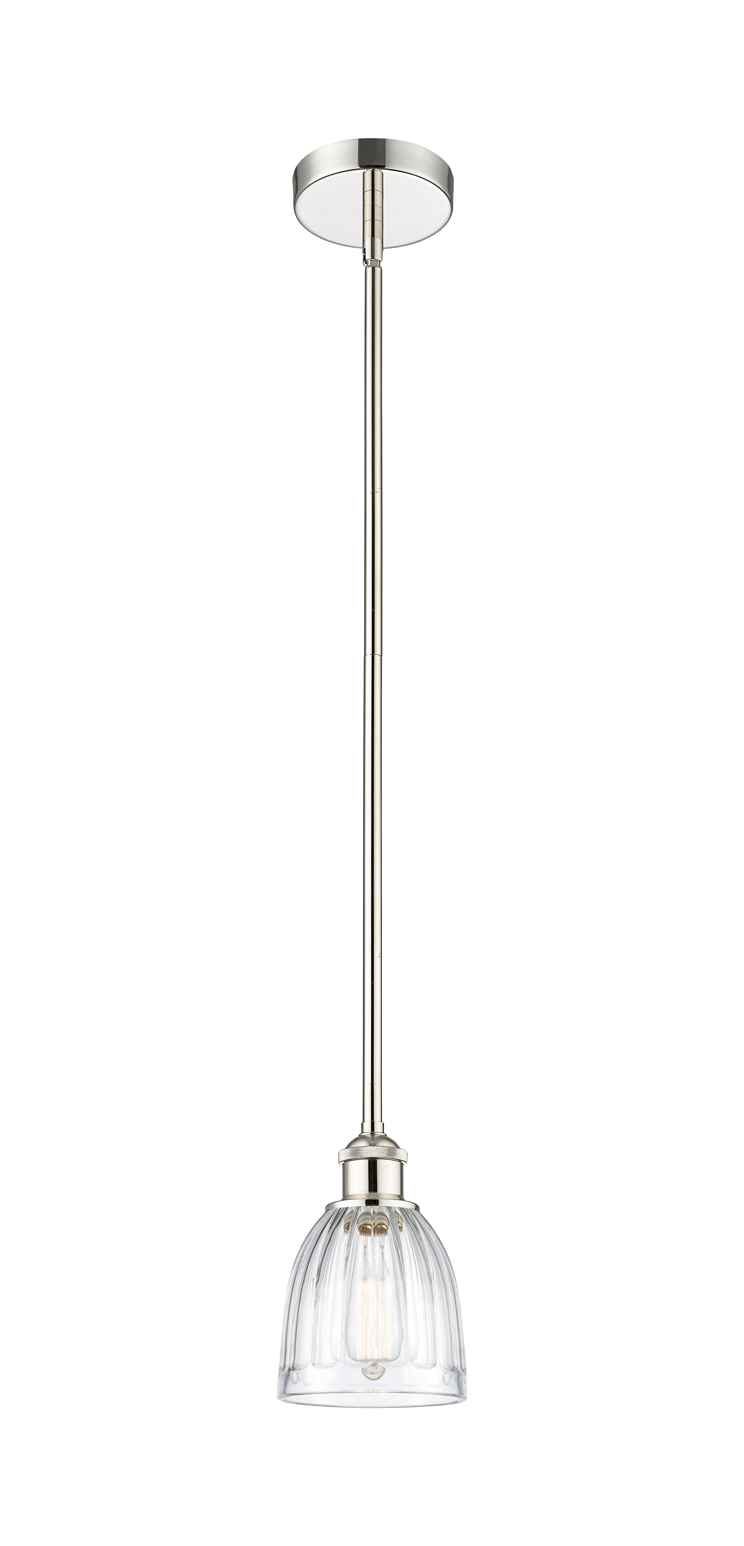 Edison Mini Pendant Cast Brass Antique