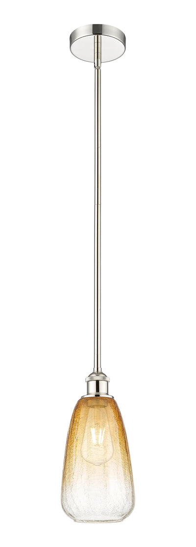 Edison Mini Pendant Antique Brass 6 Inch