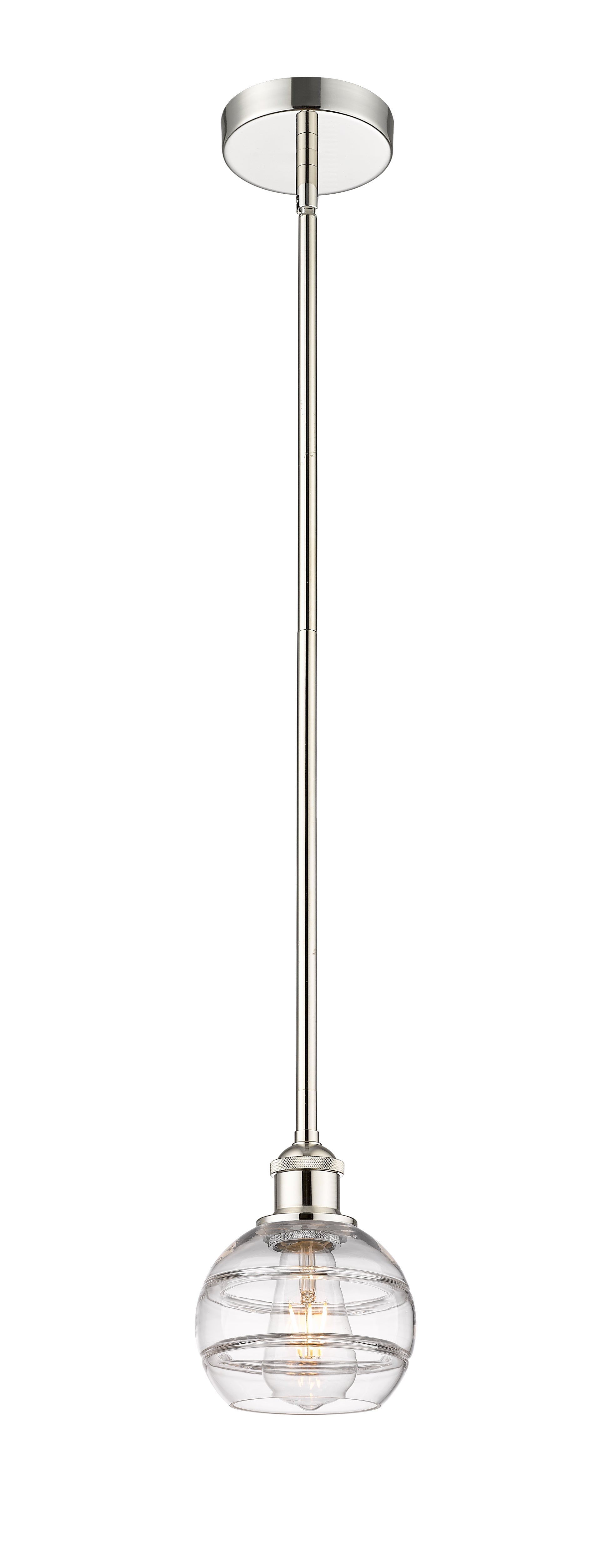 Edison Mini Pendant Cast Brass Antique