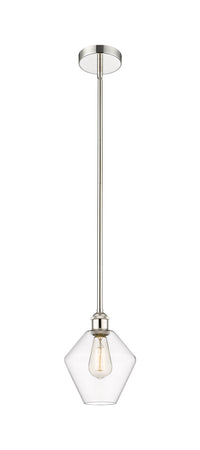 Edison Mini Pendant Antique Brass 8 Inch