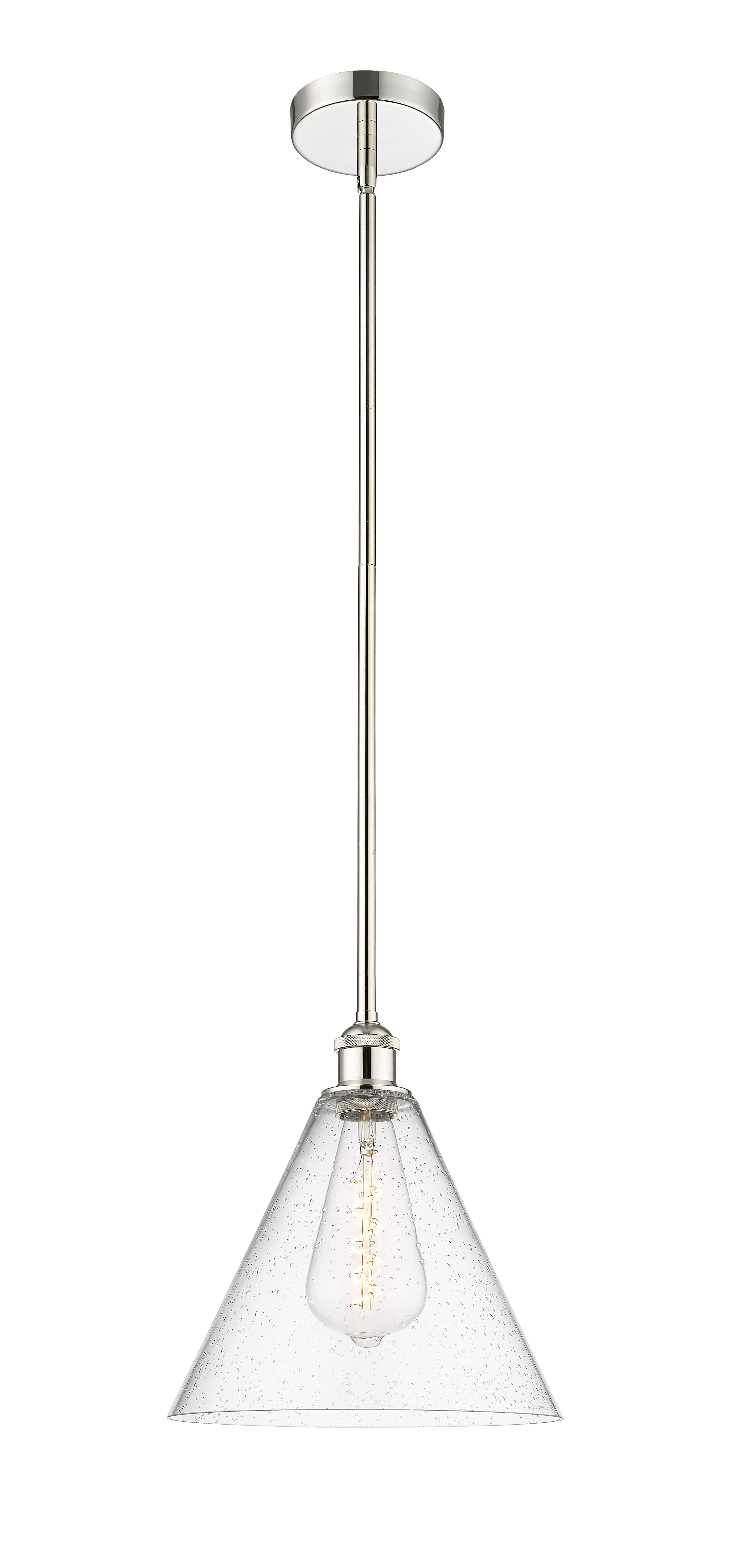 Edison Mini Pendant Antique Brass Glass