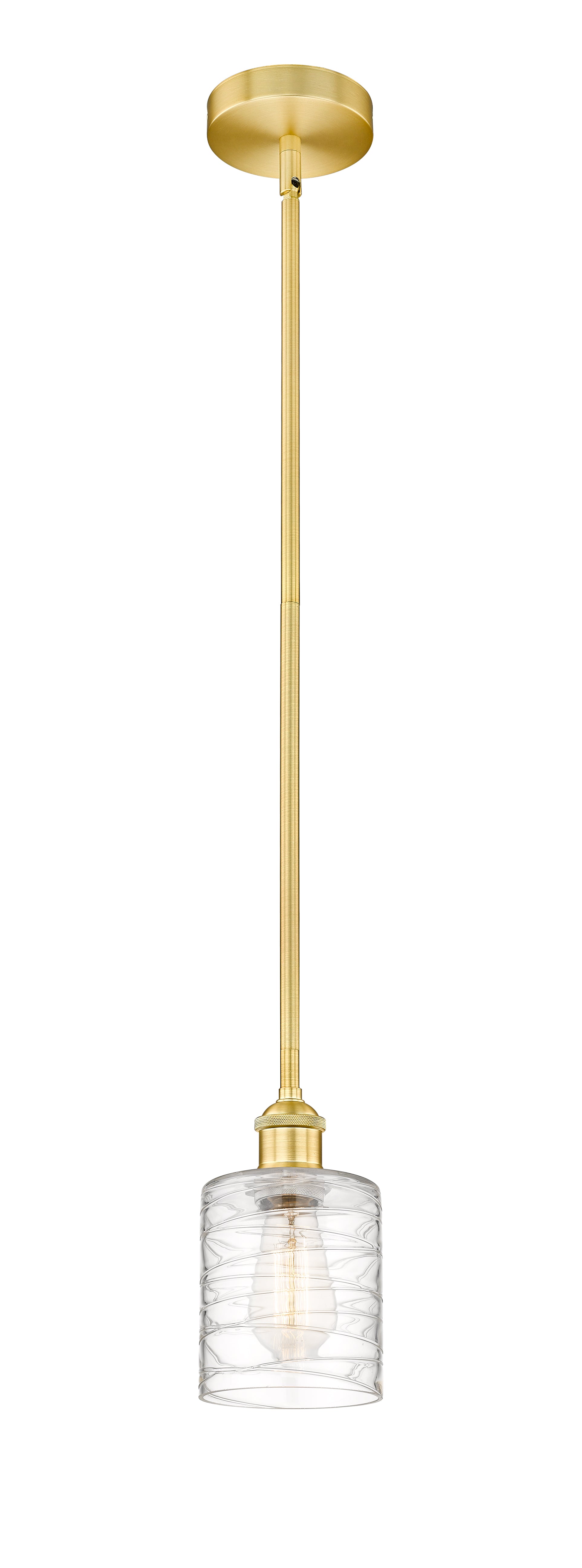 Edison Mini Pendant Antique Brass Finish