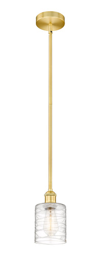 Edison Mini Pendant Antique Brass Finish