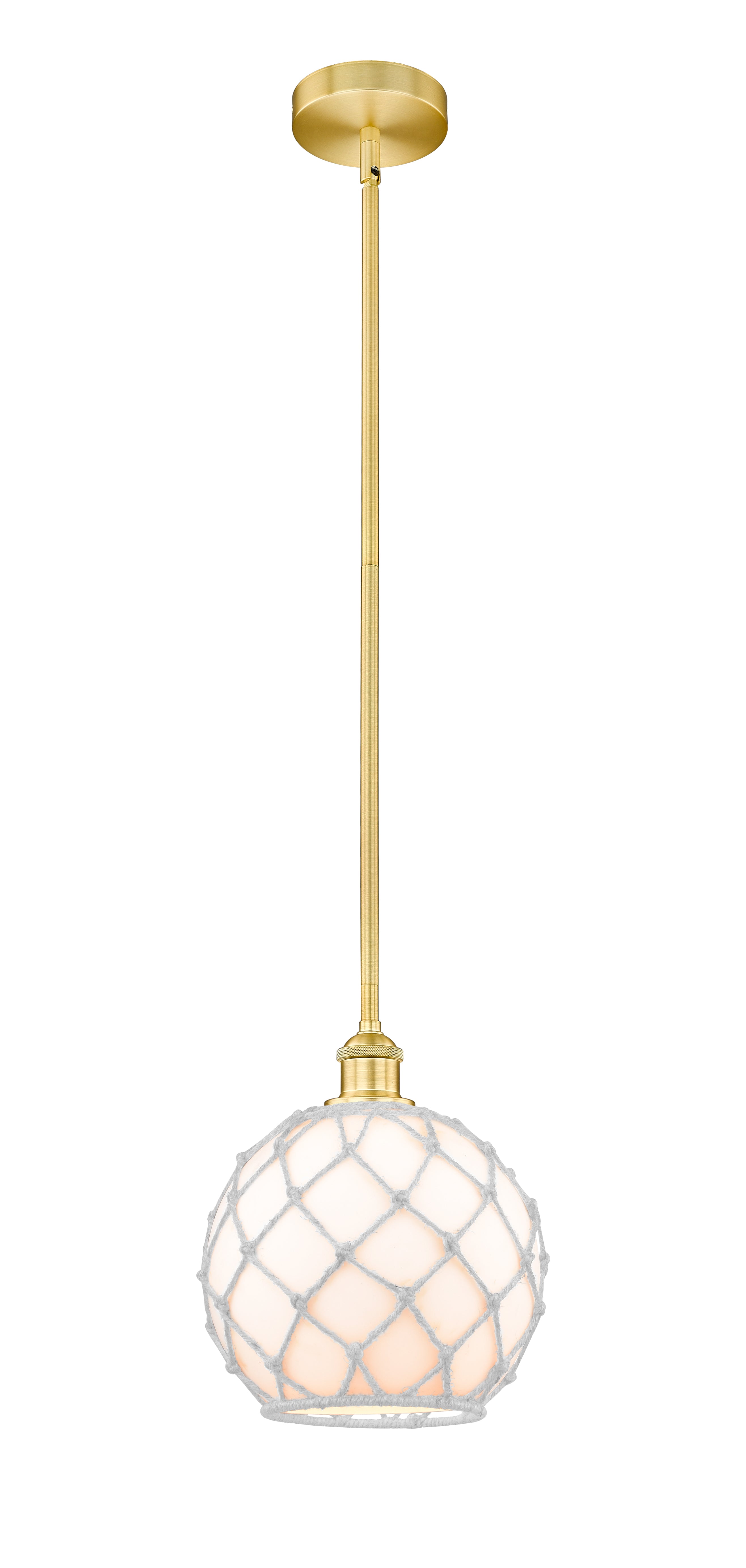 Edison Mini Pendant Antique Brass Cast