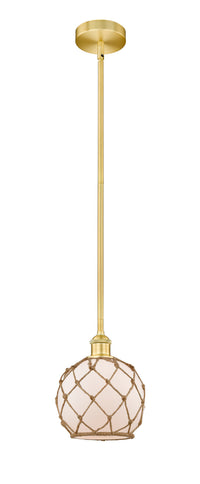 Edison Mini Pendant Antique Brass Finish