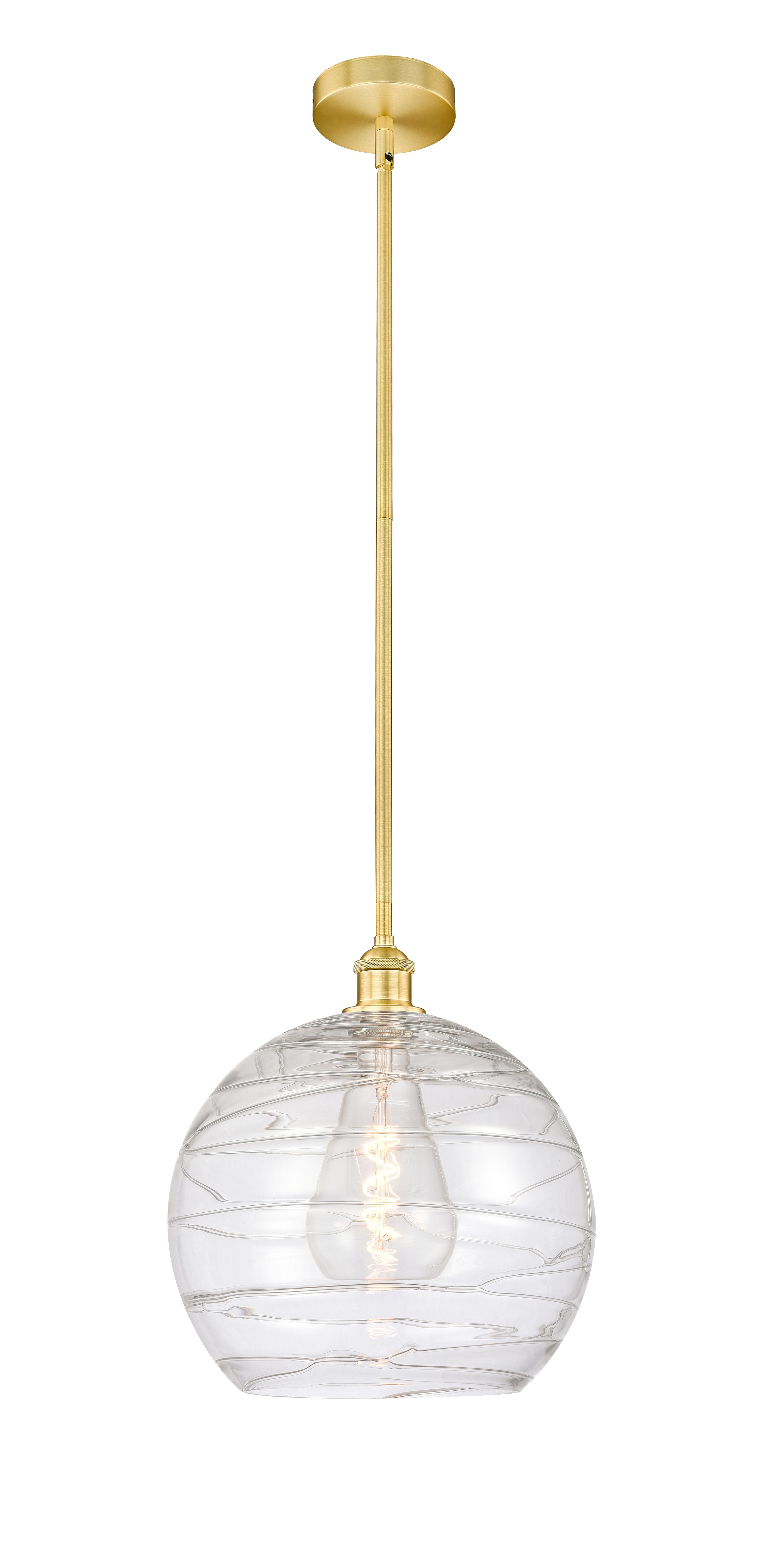 Edison Mini Pendant 13.75 Inch Brass