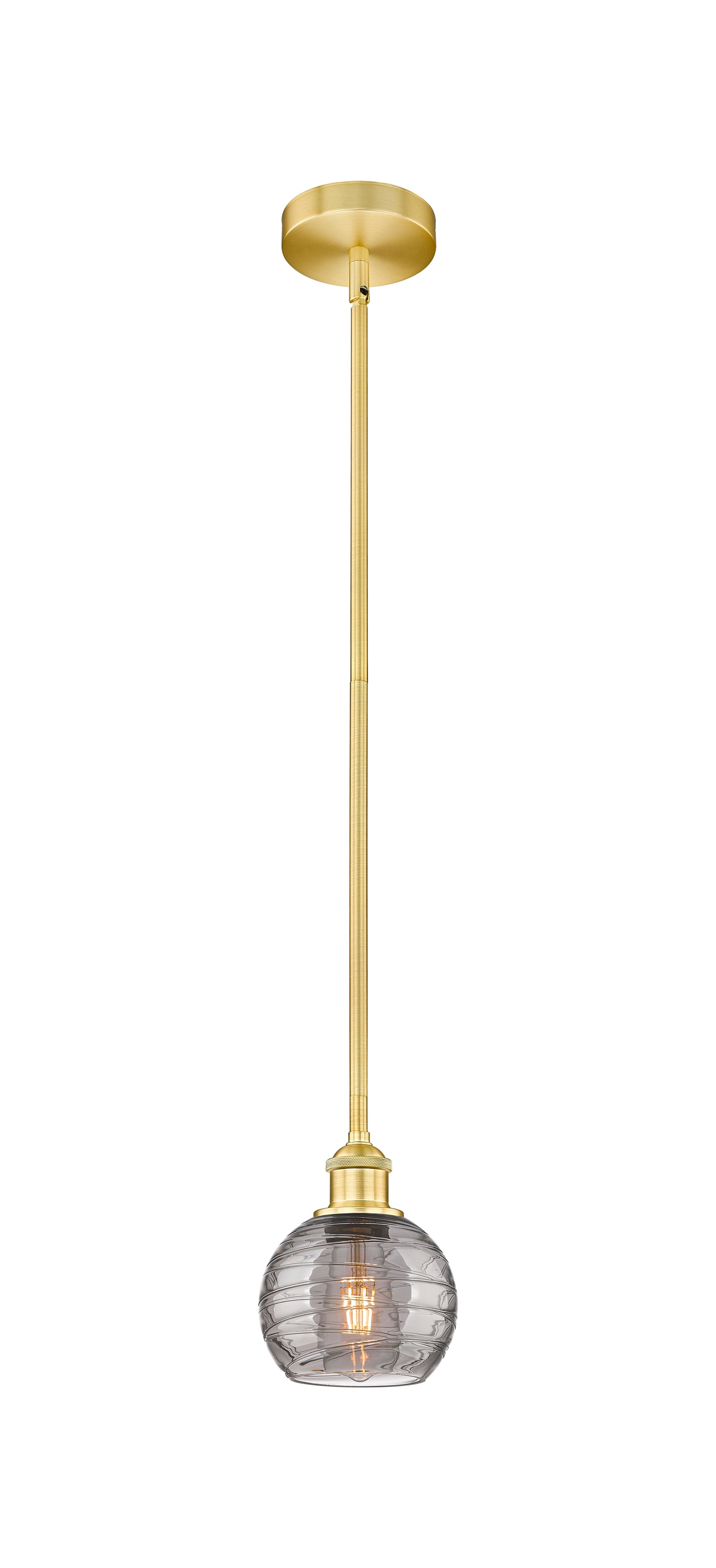 Edison Mini Pendant Antique Brass Finish