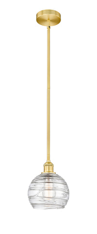 Edison Mini Pendant Antique Brass 8 Inch