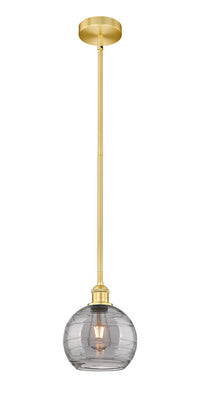 Edison Mini Pendant Antique Brass 8 Inch