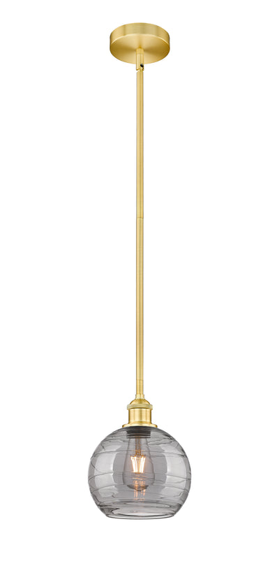 Edison Mini Pendant Antique Brass 8 Inch