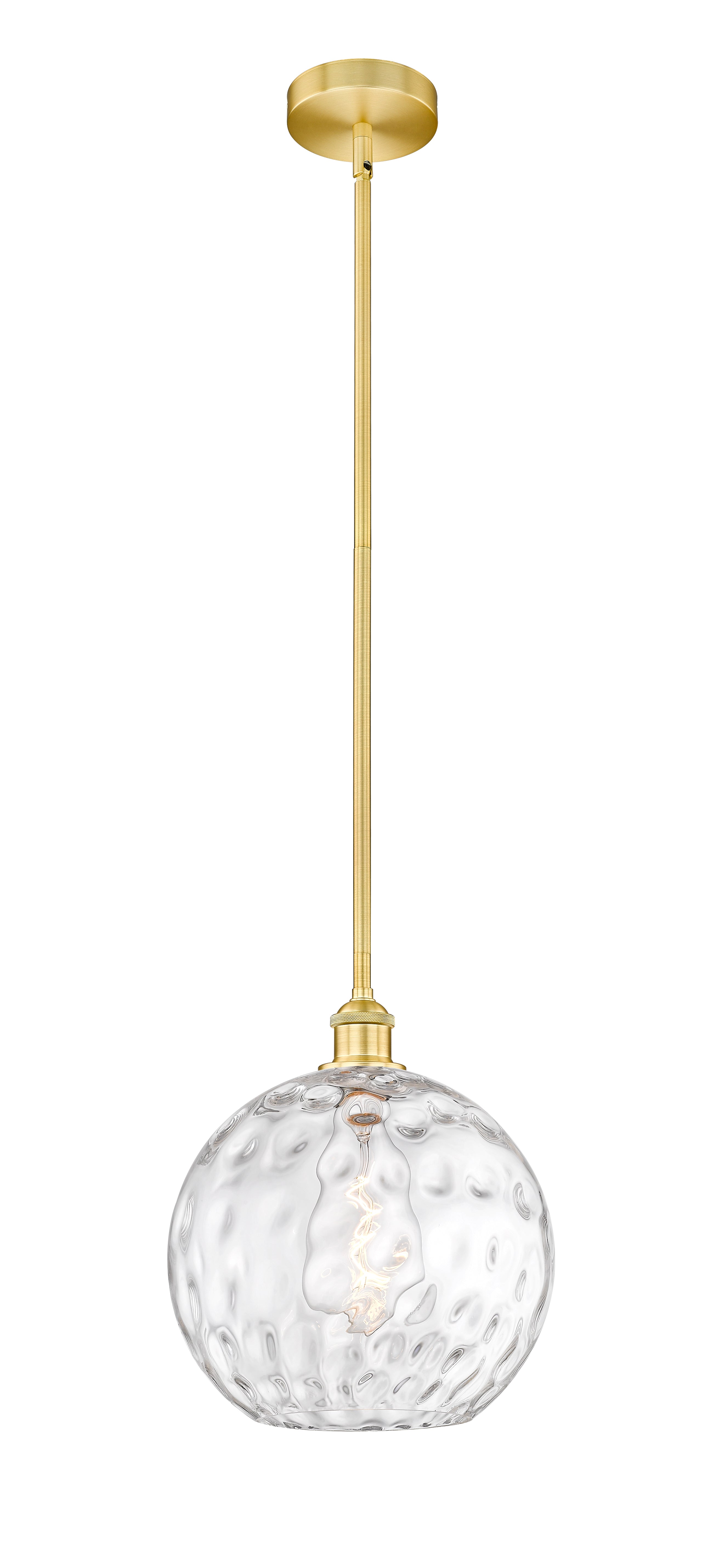 Edison Mini Pendant Brass 12 Inch